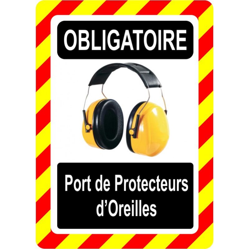 Pancarte d'équipement de protection individuelle: Obligatoire