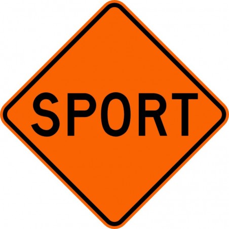 Panneau de travaux routiers: Activités sportives: t-50-7