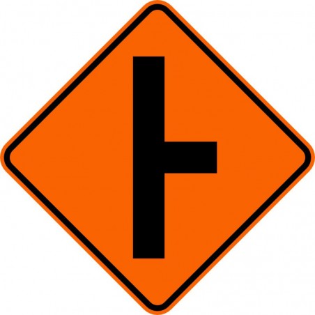 Panneau de travaux routiers: Intersection: T-D-170-3-D