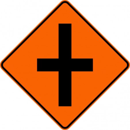 Panneau de travaux routiers: Intersection: T-D-170-1