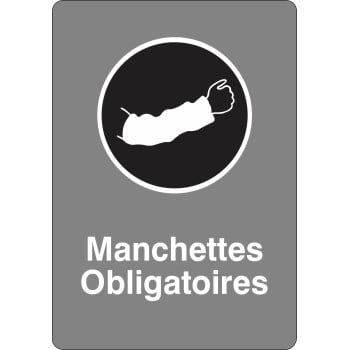 Affiche de sécurité aux normes CSA: Manchettes obligatoires