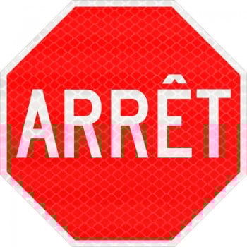 Panneau d'Arrêt