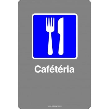 Affiche de sécurité aux normes CSA: Cafétéria
