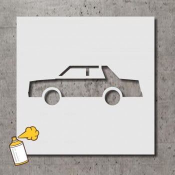 Pochoir stencil standard: véhicule / voiture