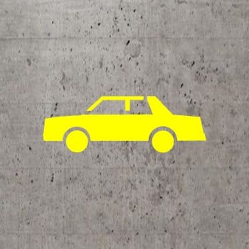 Pochoir stencil standard: véhicule / voiture