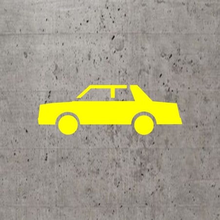 Pochoir stencil standard: véhicule / voiture