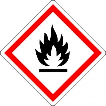 Affiche de sécurité, SIMDUT : Flamme