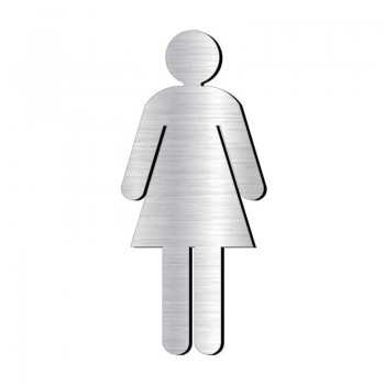 Pictogramme découpé toilettes femmes version 2