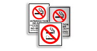 Affiche Interdiction de fumer