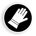 Affiches pour gants de protection