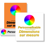 Affiches avec dimensions sur mesure