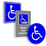Affiches pour mobilité réduite