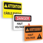 Affiches de sécurité - Électrique